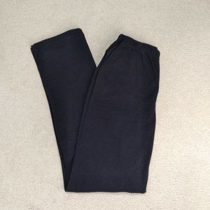 Lands' End Black Sport Knit Pants